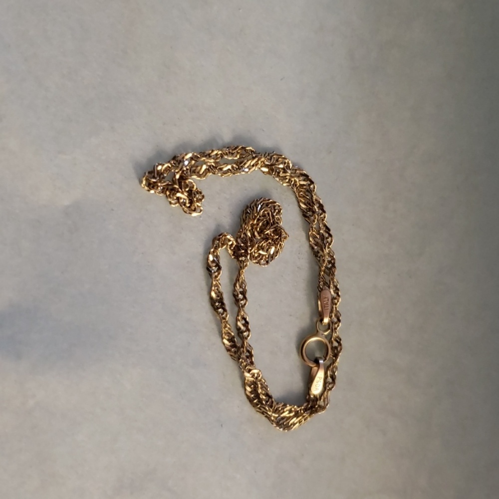 Gold Anklet 10k